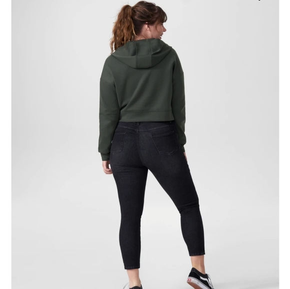 🚫SOLD🚫 Universal Standard 3XL cropped hoodie - Picture 3 of 6